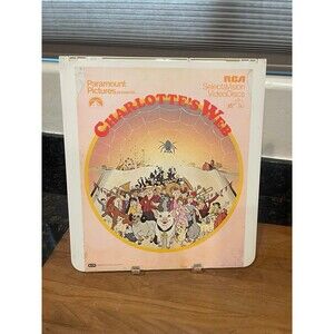 Vintage RCA Video Disc: Charlotte's Web